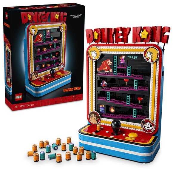 LEGO® Donkey Kong™ Arcade Building Set 72051