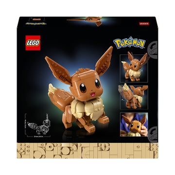 LEGO® Pokémon™ Eevee Model Building Kit Gamer Merch 72151 - 0
