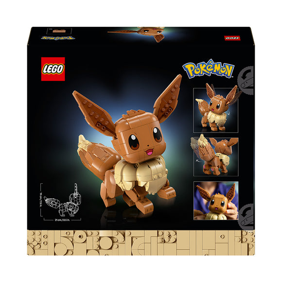 LEGO® Pokémon™ Eevee Model Building Kit Gamer Merch 72151