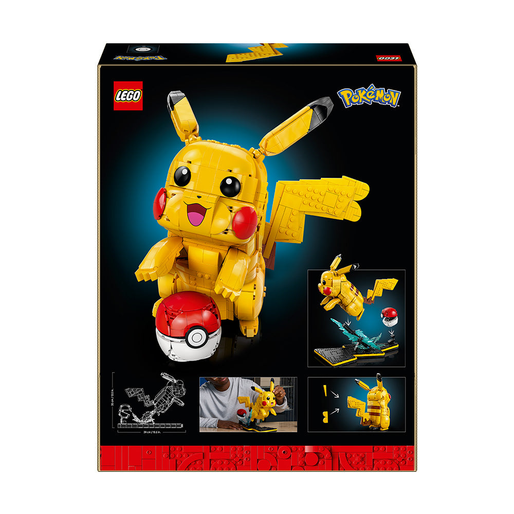 LEGO® Pokémon™ Pikachu and Poké Ball Building Kit 72152 | Import A Toy