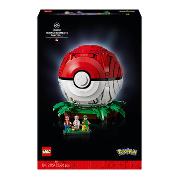 LEGO® Pokémon™ Iconic Trainer Moments Poké Ball Decor 72154