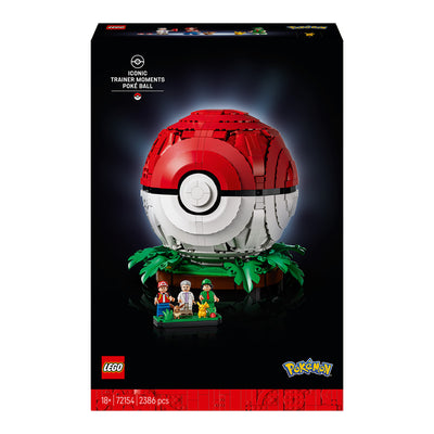 LEGO® Pokémon™ Iconic Trainer Moments Poké Ball Decor 72154