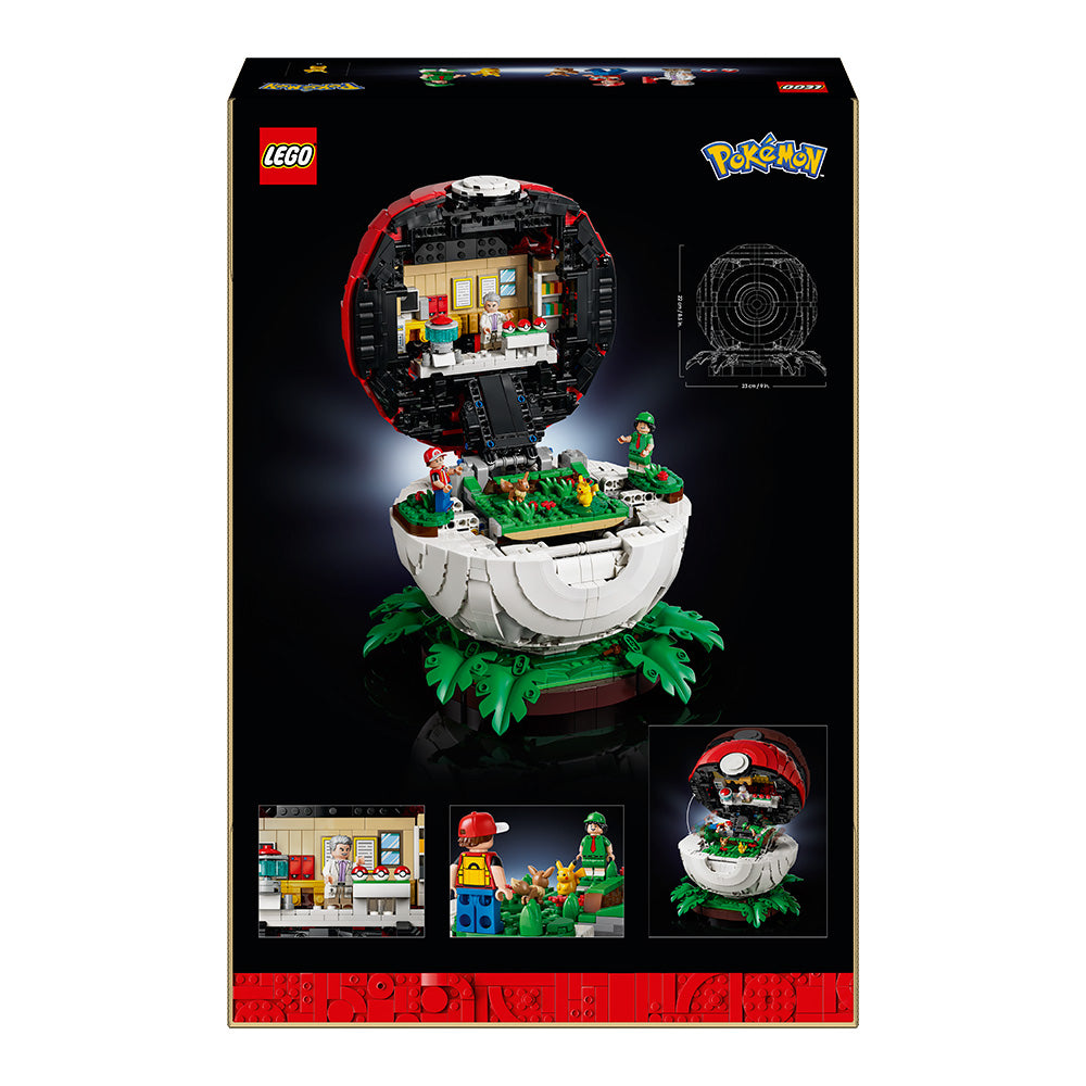 LEGO® Pokémon™ Iconic Trainer Moments Poké Ball Decor 72154