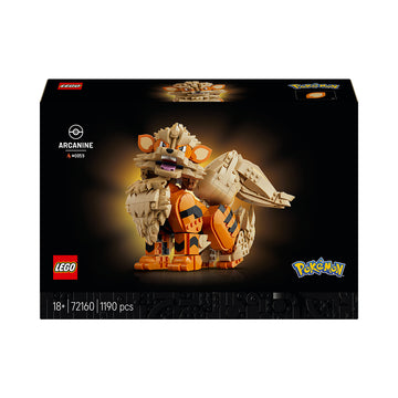 LEGO® Pokémon™ Arcanine Pokémon Figure Building Set 72160