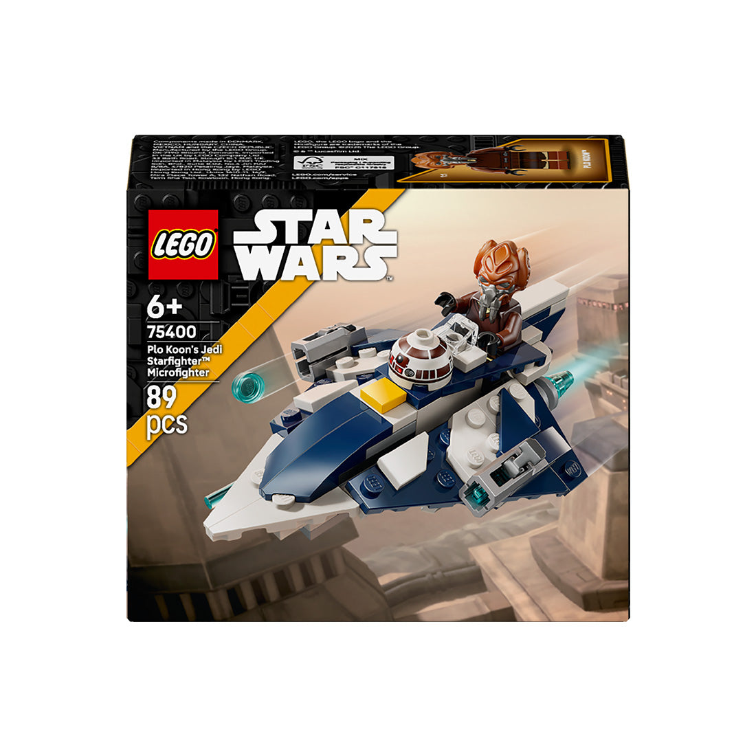 LEGO® Star Wars™ Plo Koon's Jedi Starfighter™ Microfighter
