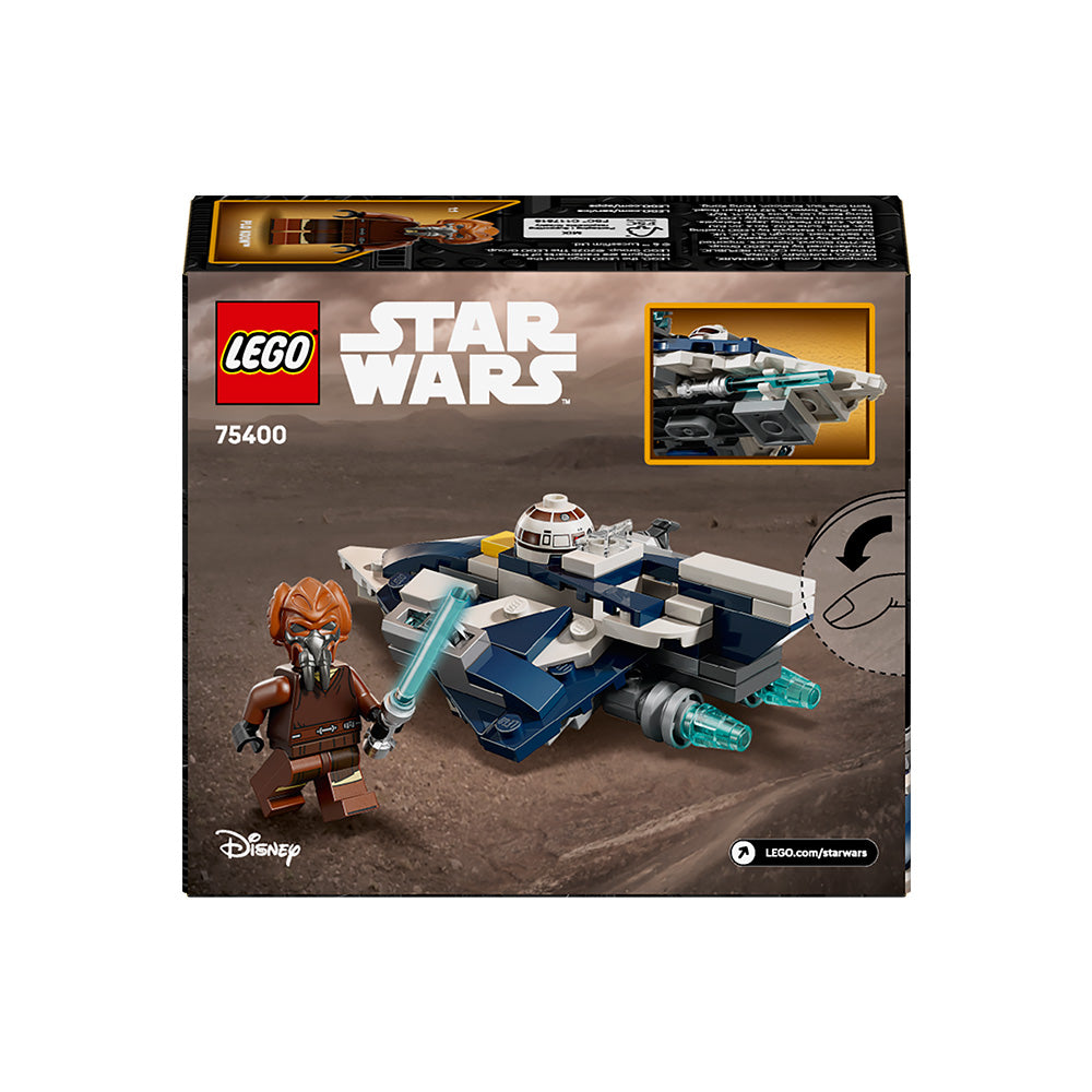 LEGO® Star Wars™ Plo Koon’s Jedi Starfighter™ Microfighter Building Toy 75400