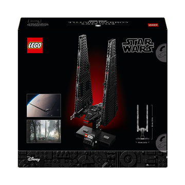 LEGO® Star Wars™ Kylo Ren’s Command Shuttle, Buildable Starship Model Kit 75406 - 0