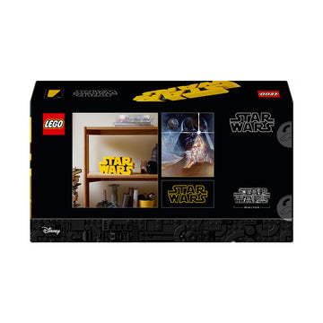 LEGO® Star Wars™ Brick-Built Star Wars Logo Sign 75407 - 0