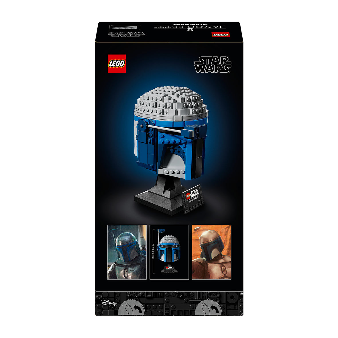 LEGO® Star Wars™ Jango Fett™ Helmet, Buildable Model Kit for Adults 75408