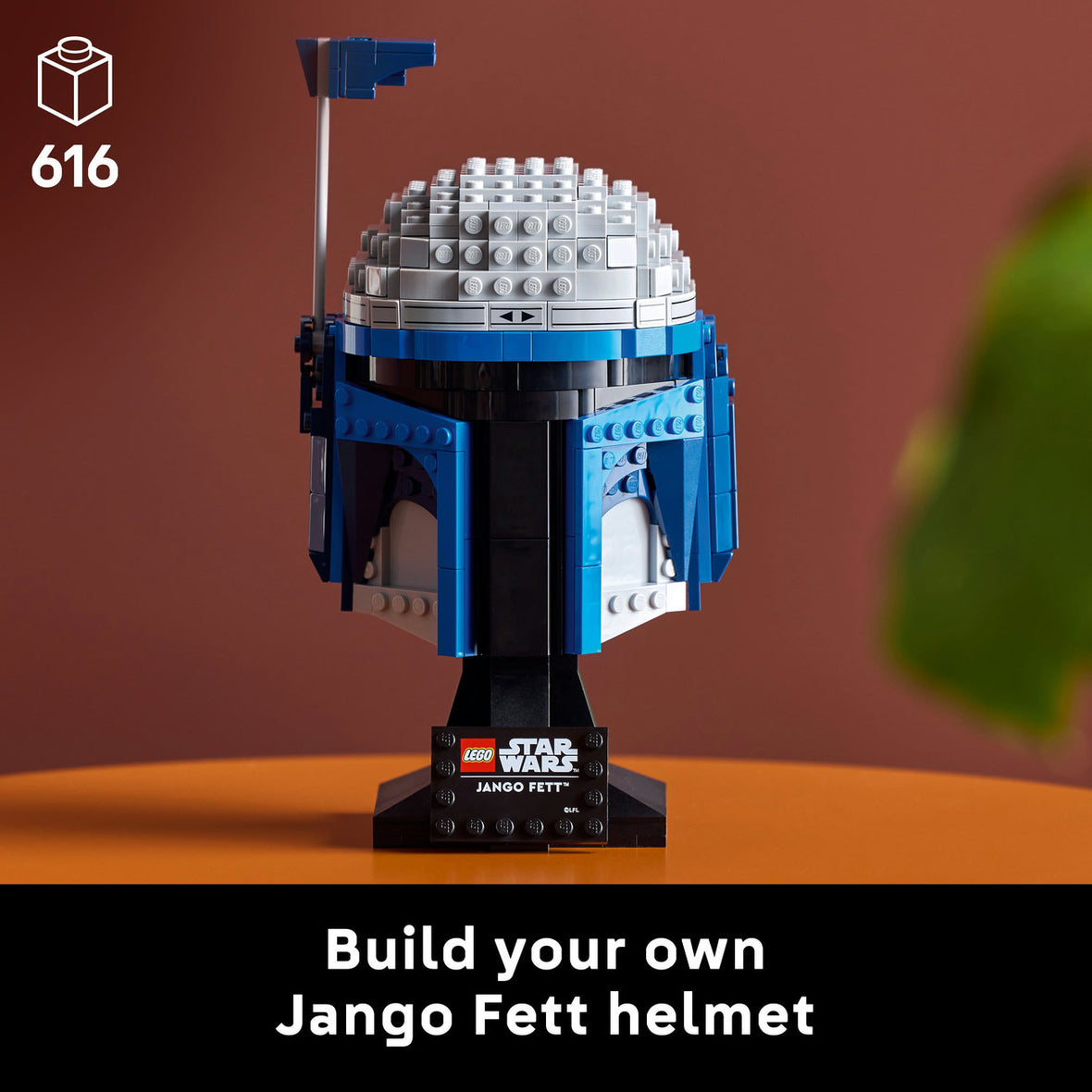 LEGO® Star Wars™ Jango Fett™ Helmet, Buildable Model Kit for Adults 75408