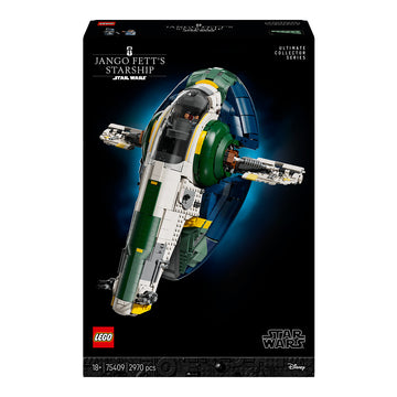 LEGO® Star Wars™ Jango Fett’s Firespray-Class Starship Display Set 75409