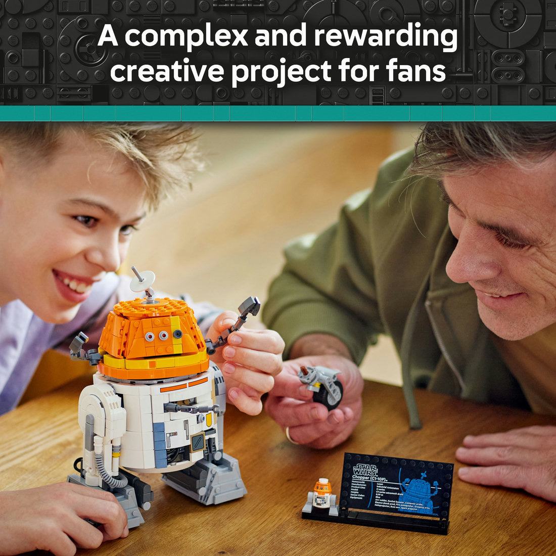 LEGO® Star Wars™: Ahsoka™ Chopper (C1-10P)™ Astromech Droid Set 75416