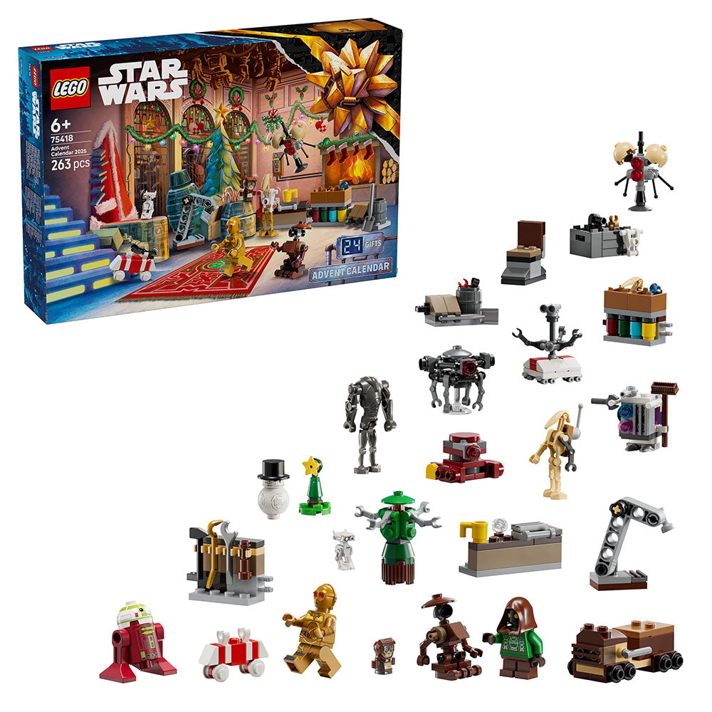 LEGO® Star Wars™ Advent Calendar 2025 Gift Set 75418 | Import A Toy
