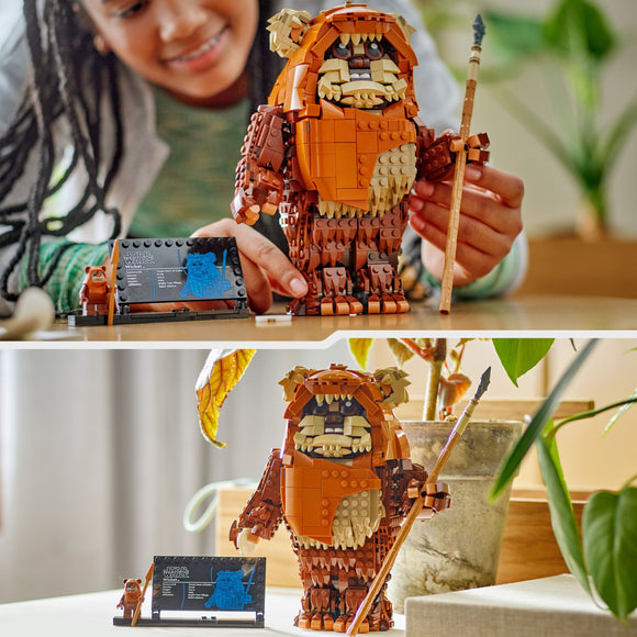 LEGO® Star Wars: Return of the Jedi™ Wicket the Ewok™, Buildable Model Kit 75430