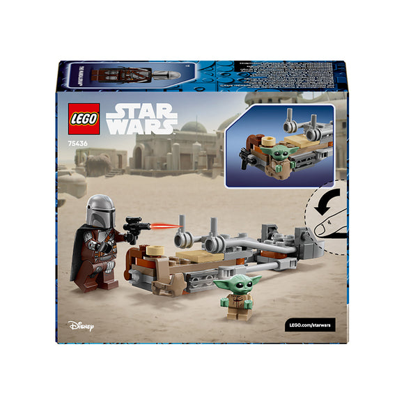 LEGO® Star Wars™ The Mandalorian & Grogu’s Speeder Bike™ 75436