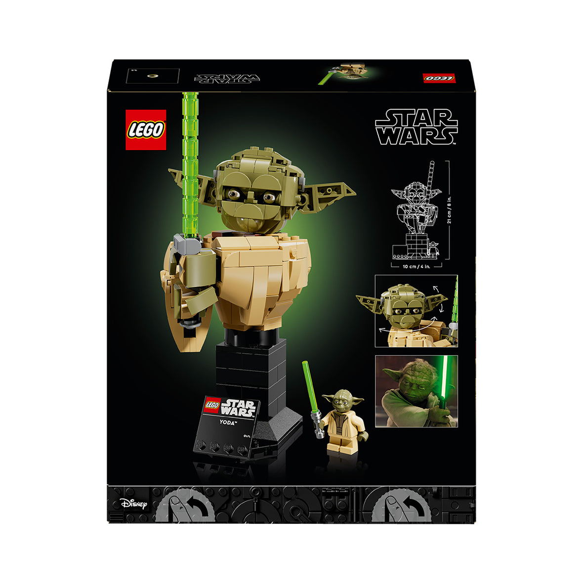 LEGO® Star Wars™ Yoda™ Bust Collectible Building Set 75438