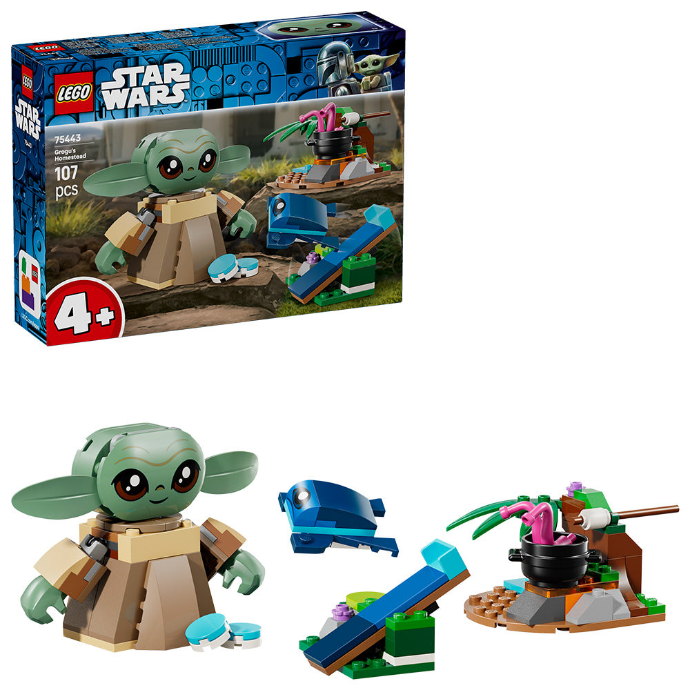 LEGO® Star Wars™ Grogu’s Homestead Toy Building Set 75443