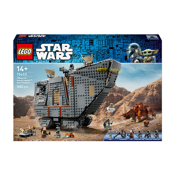 LEGO® Star Wars™ Offworld Sandcrawler™ and Mudhorn Set 75453