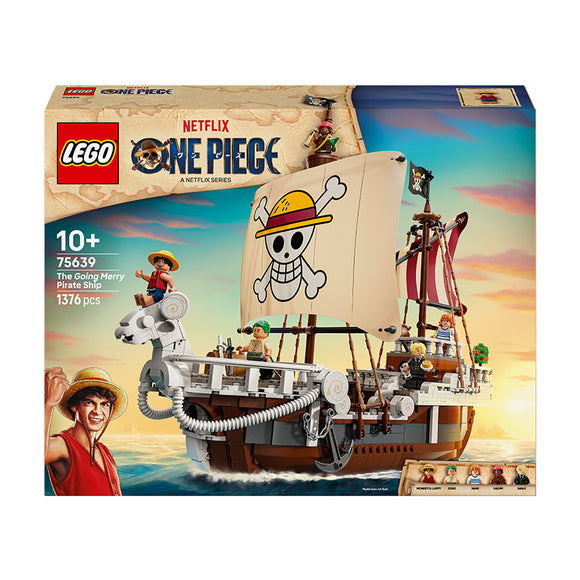 LEGO® ONE PIECE The Going Merry Pirate Ship, Boat Set Building Toy 75639