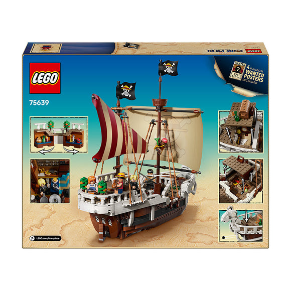 LEGO® ONE PIECE The Going Merry Pirate Ship, Boat Set Building Toy 75639