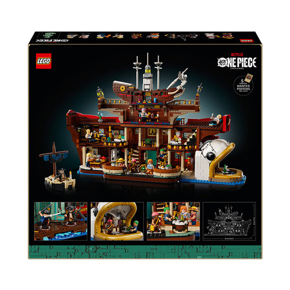 LEGO® ONE PIECE The Baratie Floating Restaurant, Anime Gift Model Kit 75640