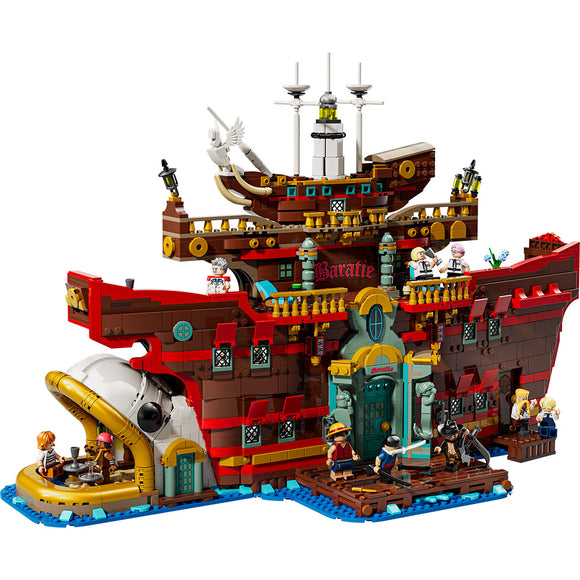 LEGO® ONE PIECE The Baratie Floating Restaurant, Anime Gift Model Kit 75640