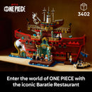 LEGO® ONE PIECE The Baratie Floating Restaurant, Anime Gift Model Kit 75640-4