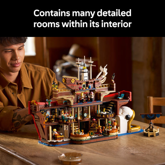 LEGO® ONE PIECE The Baratie Floating Restaurant, Anime Gift Model Kit 75640