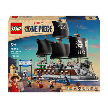 LEGO® ONE PIECE Garp’s Marine Battleship Building Toy 75646