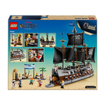 LEGO® ONE PIECE Garp’s Marine Battleship Building Toy 75646 - 0