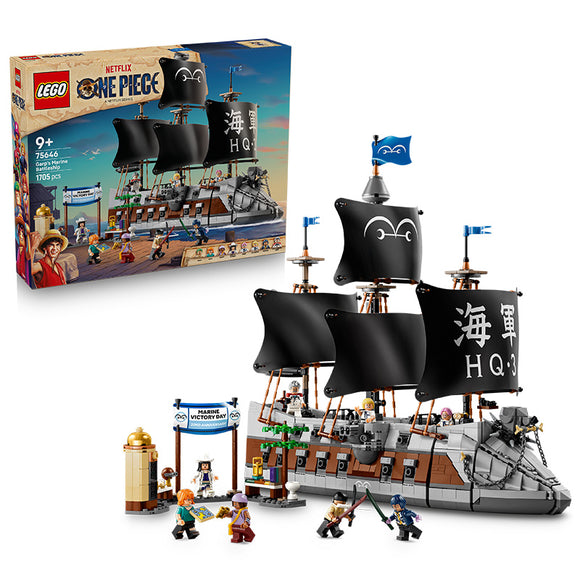 LEGO® ONE PIECE Garp’s Marine Battleship Building Toy 75646