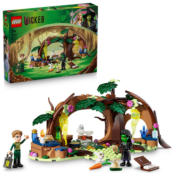 LEGO® Wicked Elphaba’s Retreat Creative Forest Building Toy for Kids 75687