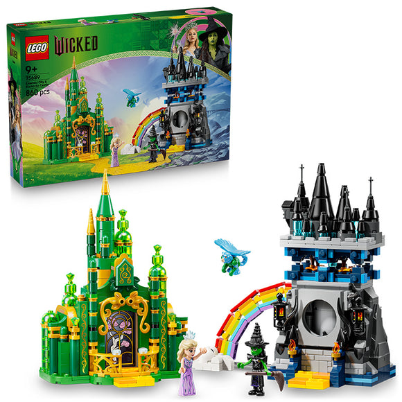 LEGO® Wicked Emerald City & Kiamo Ko Castle Adventure Gift Building Toy 75689