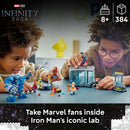 LEGO® ǀ Marvel Iron Man’s Laboratory: Hall of Armour with Minifigures 76315 - SLIGHTLY DAMAGED BOX-10