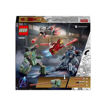 LEGO® ǀ Marvel Iron Man & War Machine vs. Hammer Drones Building Toy 76320 - 0