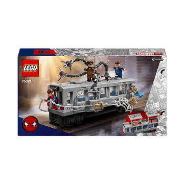 LEGO® ǀ Marvel Spider-Man vs. Doc Ock Subway Train Scene Building Toy 76321 - 0