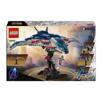 LEGO® ǀ Marvel Avengers: Age of Ultron Quinjet, Kids’ Building Kit 76325 - 0