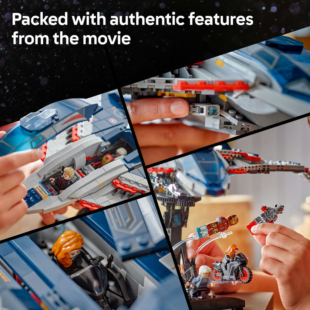 LEGO® ǀ Marvel Avengers: Age of Ultron Quinjet, Kids' Building Kit