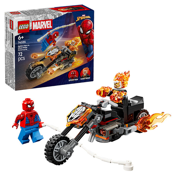 LEGO® ǀ Marvel Spider-Man vs. Ghost Rider Motorcycle 76335