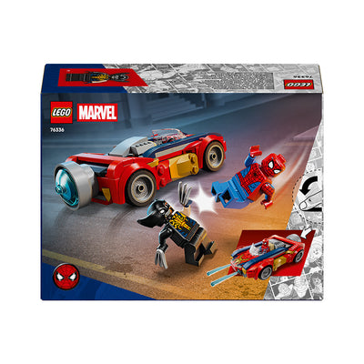 LEGO® ǀ Marvel Spider-Man Car vs. Venomized Wolverine Car Playset 76336 - 0