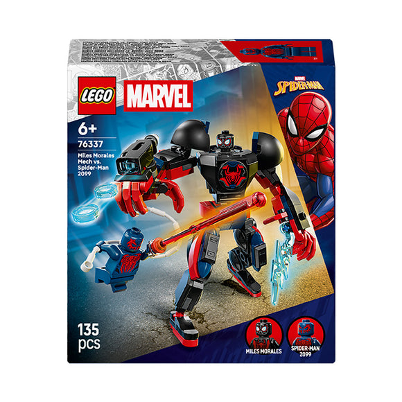 LEGO® ǀ Marvel Miles Morales Mech vs. Spider-Man 2099 - 76337
