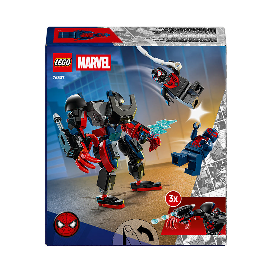 LEGO® ǀ Marvel Miles Morales Mech vs. Spider-Man 2099 - 76337