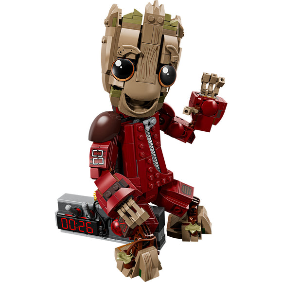 LEGO® ǀ Marvel Ravager Jumpsuit Groot Building Toy 76341