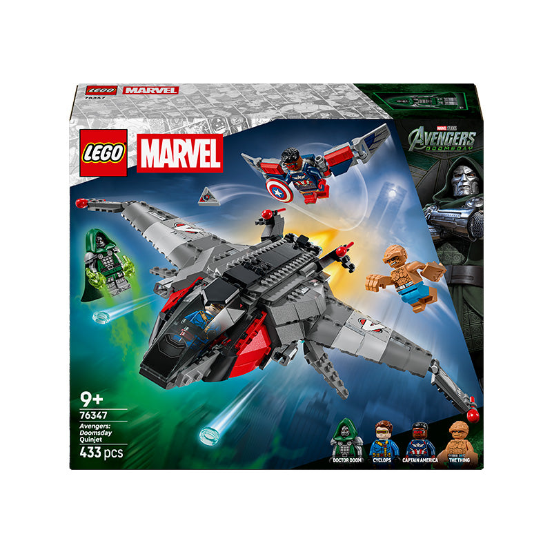 LEGO® ǀ Marvel Avengers: Doomsday Quinjet Building Toy 76347