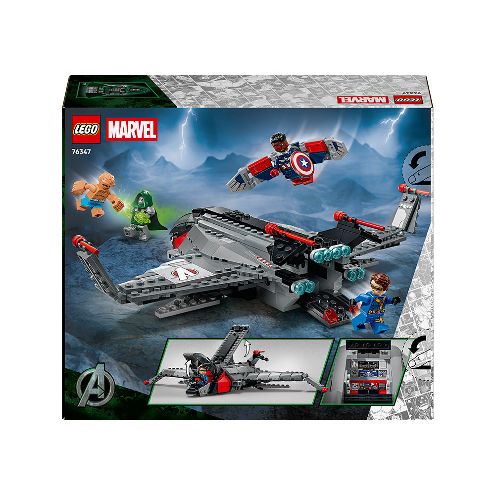 LEGO® ǀ Marvel Avengers: Doomsday Quinjet Building Toy 76347