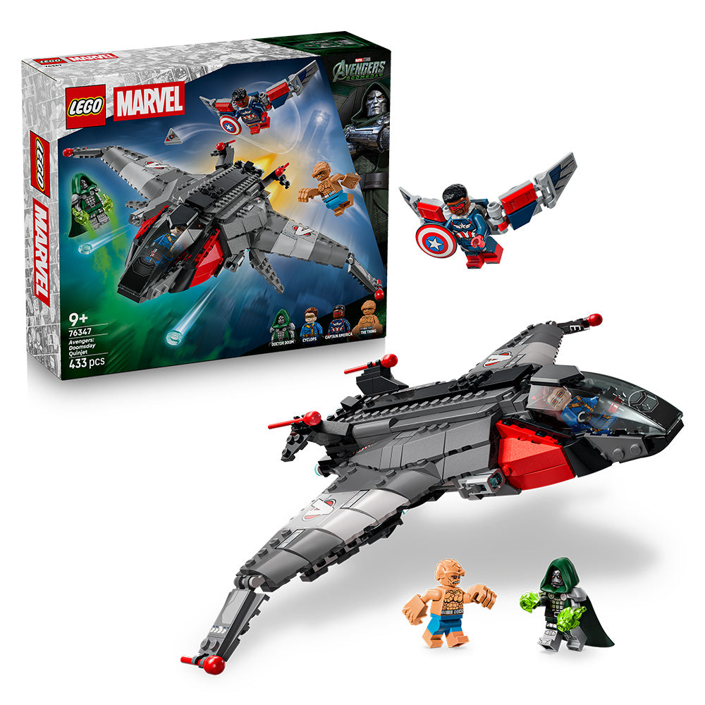 LEGO® ǀ Marvel Avengers: Doomsday Quinjet Building Toy 76347