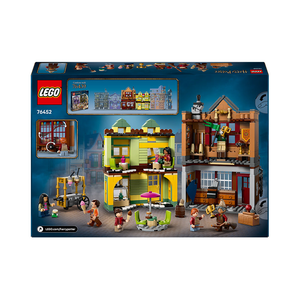 LEGO® Harry Potter™ Quality Quidditch™ Supplies & Ice Cream Parlour Set 76452