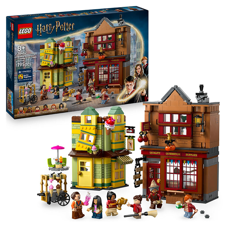 LEGO® Harry Potter™ Quality Quidditch™ Supplies & Ice Cream Parlour Set 76452