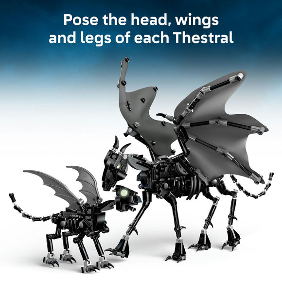 LEGO® Harry Potter™ Thestral Family, Mythical Creature Toy Figures 76458