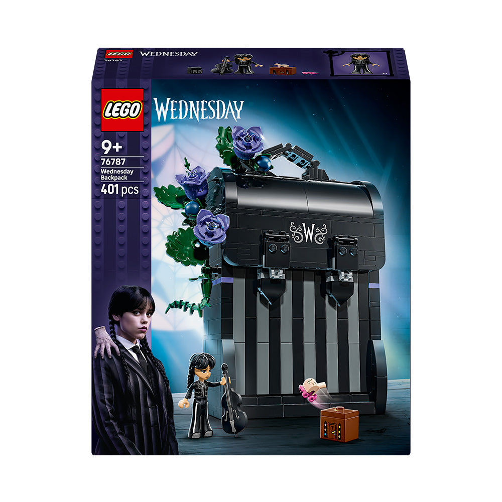 LEGO® Wednesday Backpack Kids’ Building Toy 76787